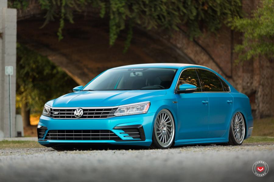 Volkswagen Passat R X Work on Vossen Wheels (LC-106T) '2017